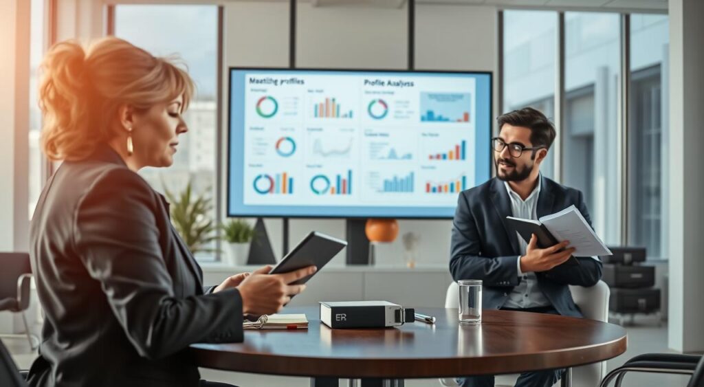 contratação e análise de perfil